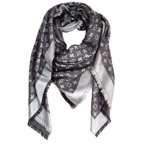 louis vuitton black denim scarf|louis vuitton blanket scarf.